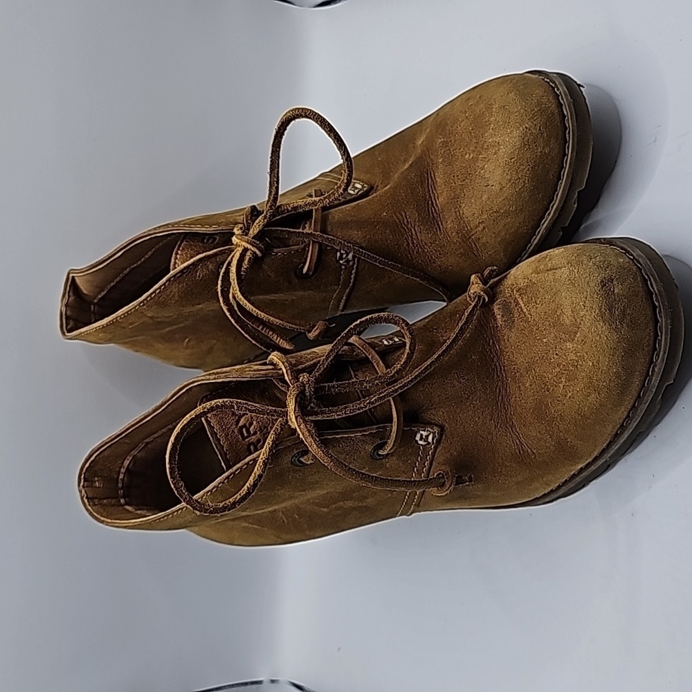 Women's Harlow Burnished Leather Wedge Bootie size 8m